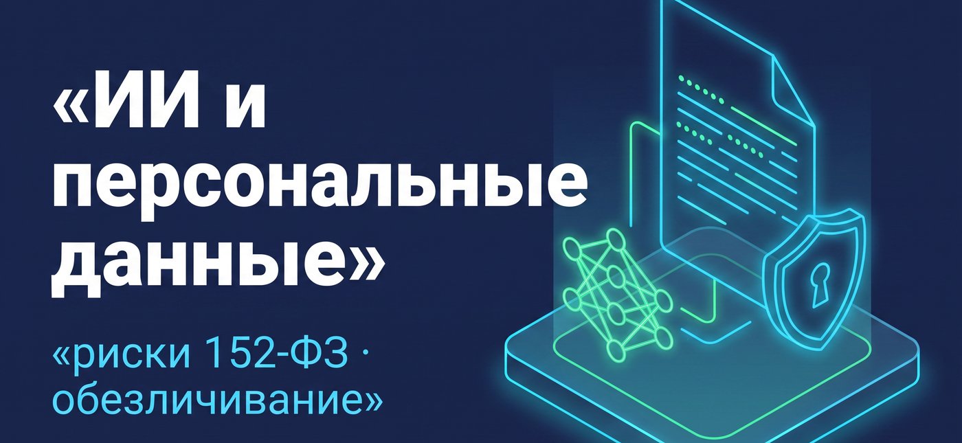 ИИ и персональные данные: риски и требования 152-ФЗ при работе с нейросетями