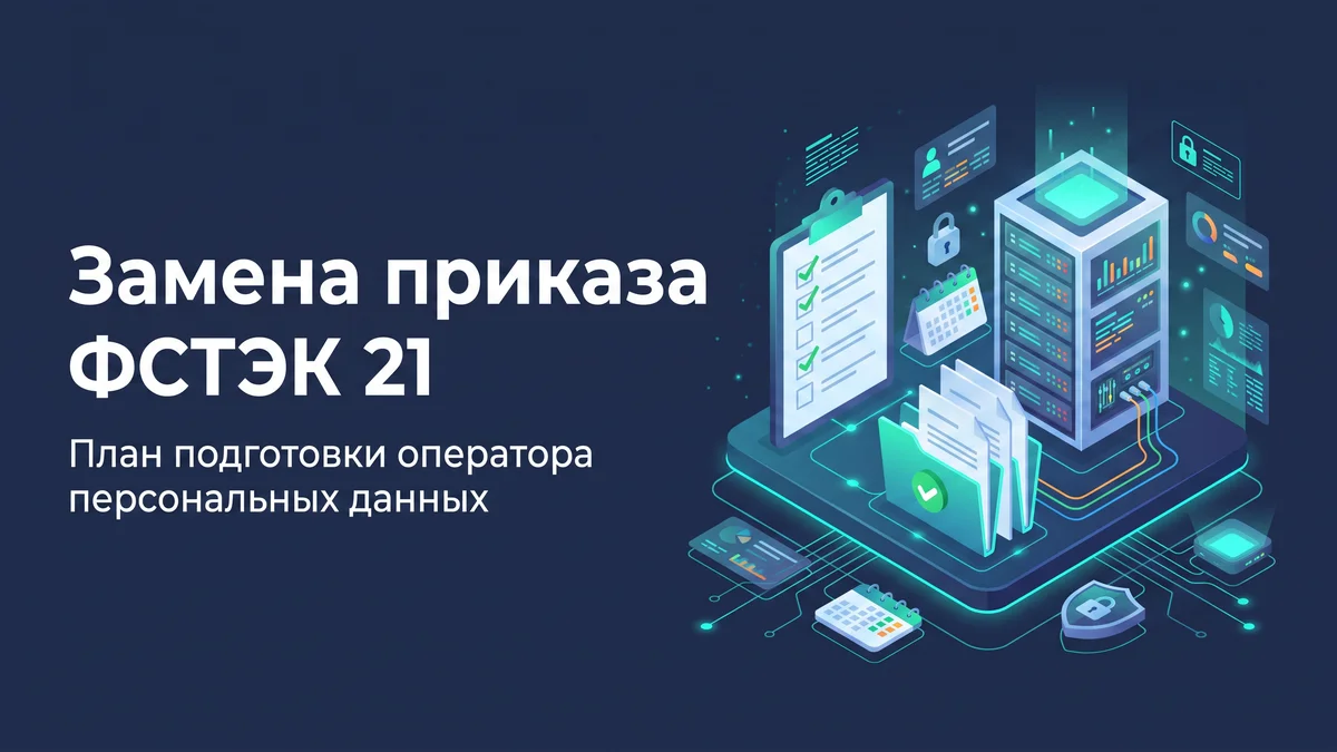 Как оператору ПДн подготовиться к замене приказа ФСТЭК № 21: план на 6 шагов