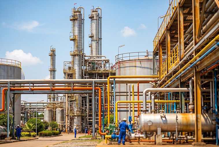 Химия и нефтехимия: производственная площадка и системы мониторинга
